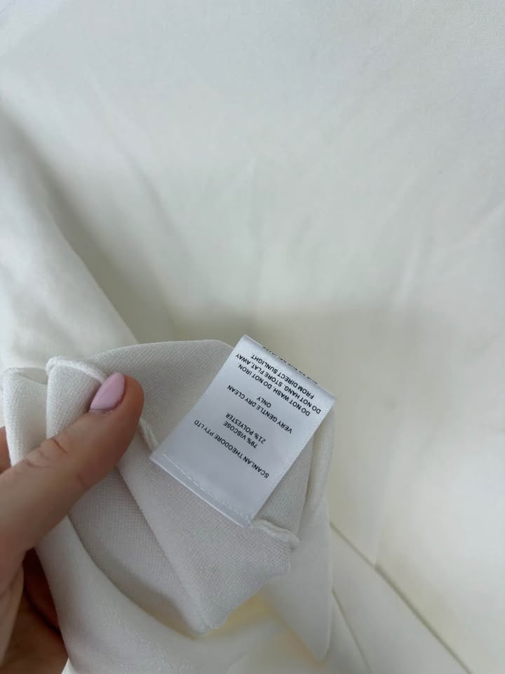 Scanlan Theodore Crepe Top - size xs
