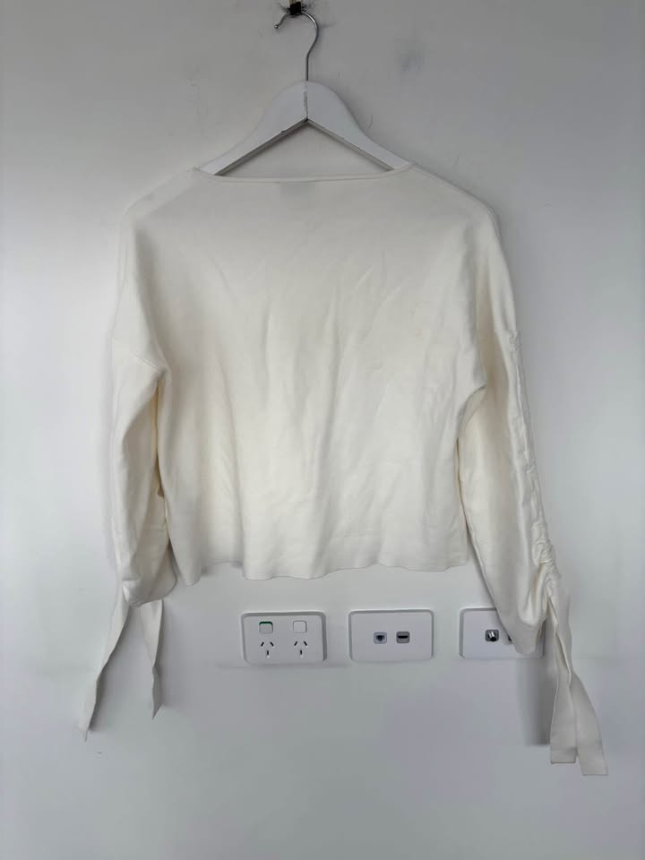 Scanlan Theodore Crepe Top - size xs
