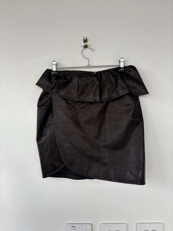 IRO Leather Skirt - size 42