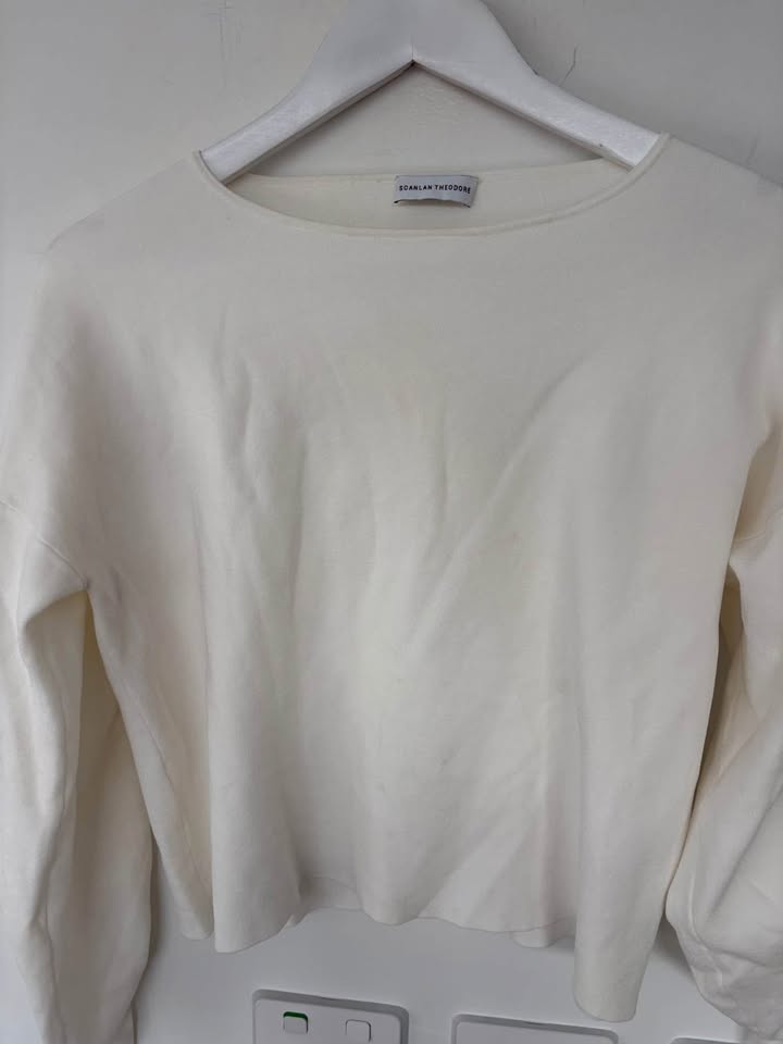 Scanlan Theodore Crepe Top - size xs