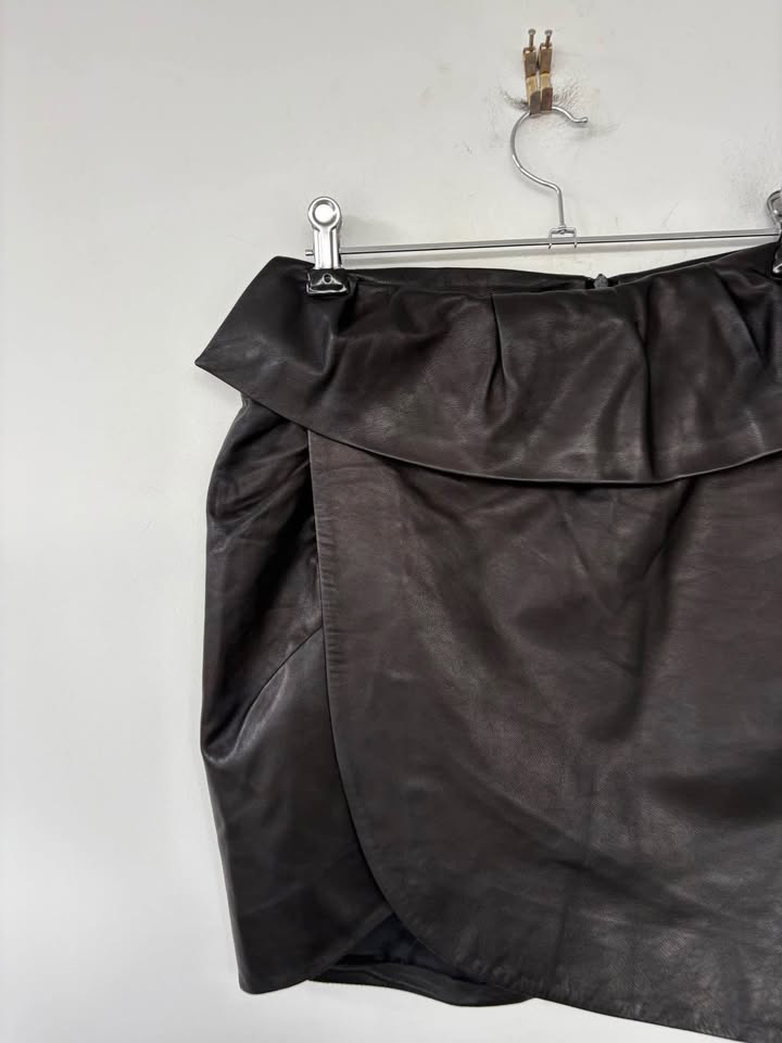 IRO Leather Skirt - size 42