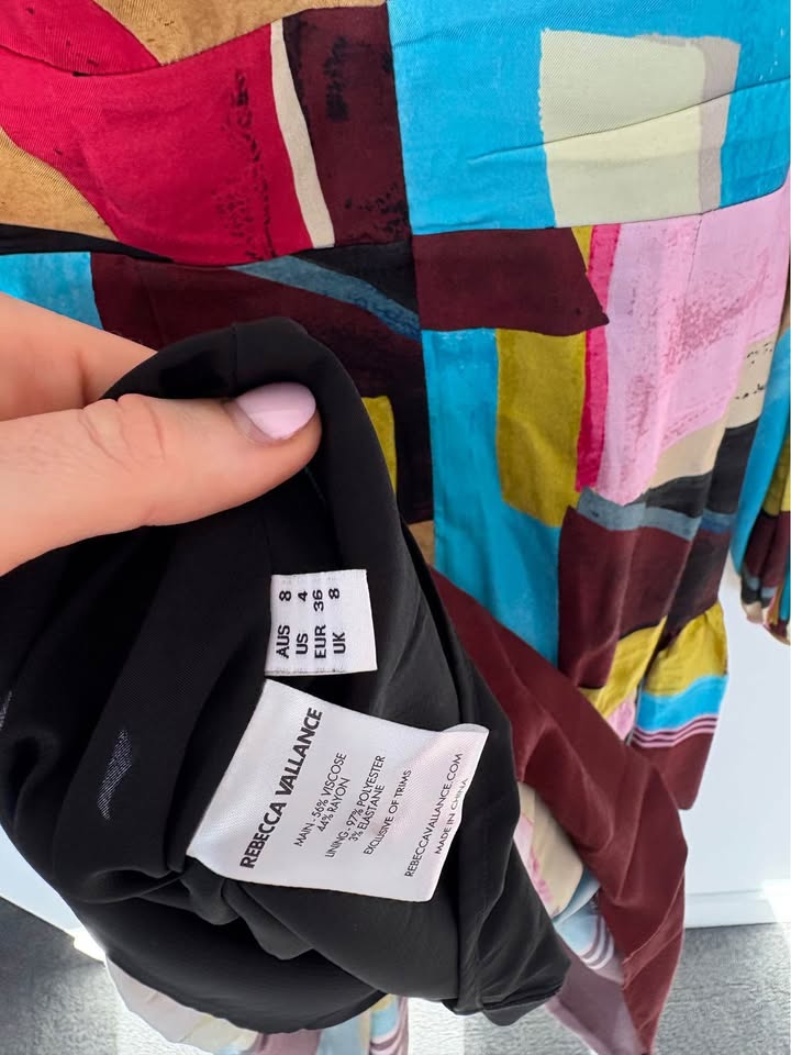 Rebecca VALLANCE Mini Dress - size 8