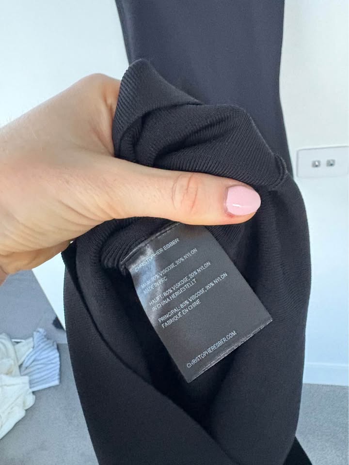 Christopher Esber Maxi Dress - size 10 BNWT