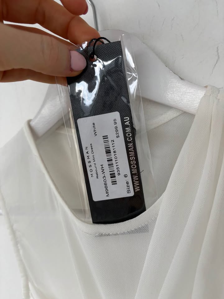 Mossman Mesh Mini Dress - size 6 BNWT