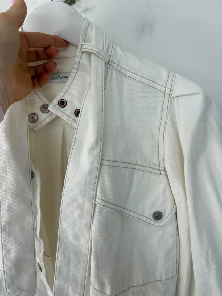 ZIMMERMANN Denim Shirt - size 0