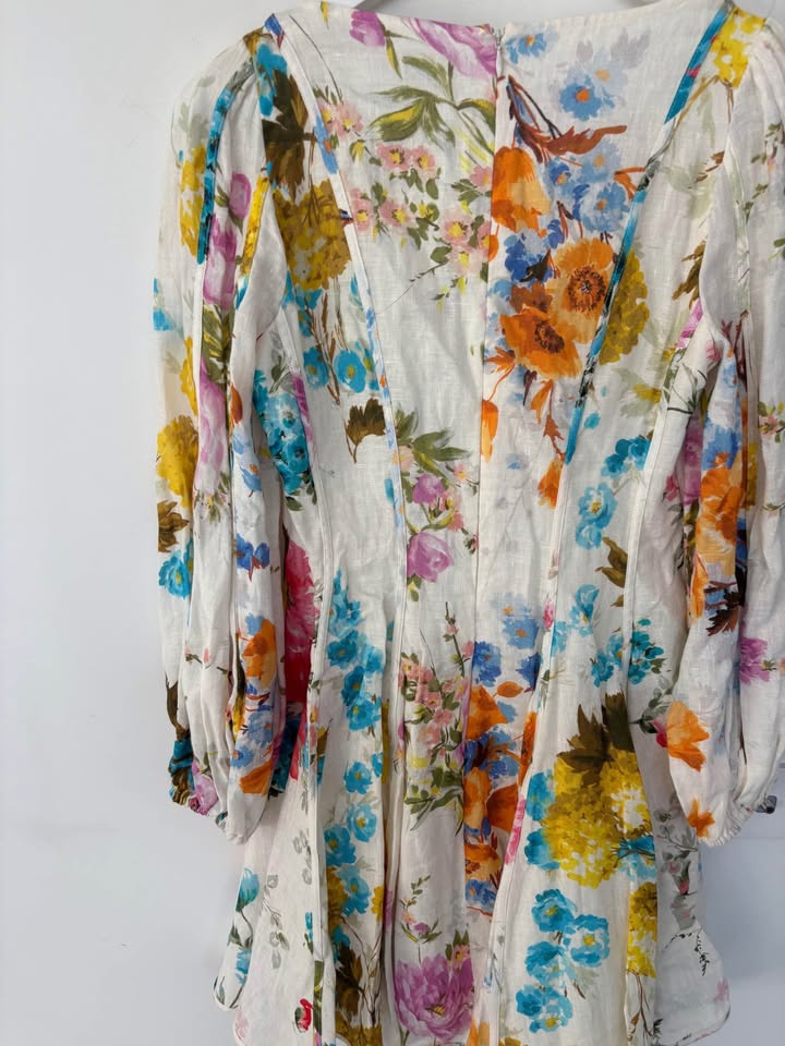 Zimmerman Floral Mini Dress - size 1