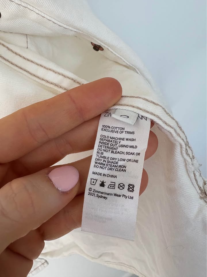 ZIMMERMANN Denim Shirt - size 0
