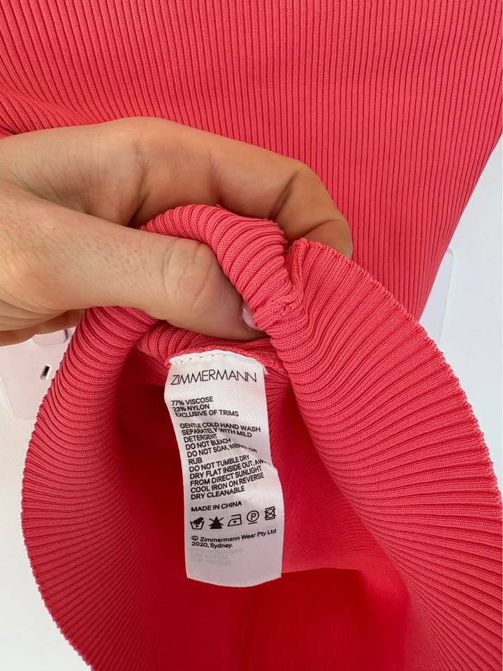 ZIMMERMANN Rib Tee - size 0