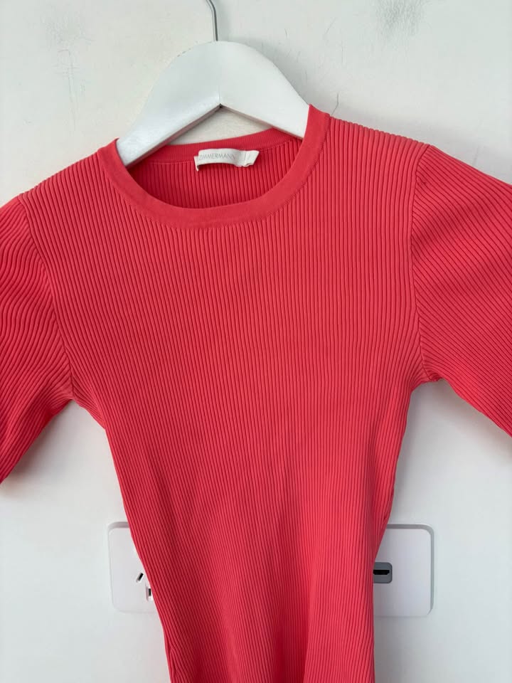 ZIMMERMANN Rib Tee - size 0