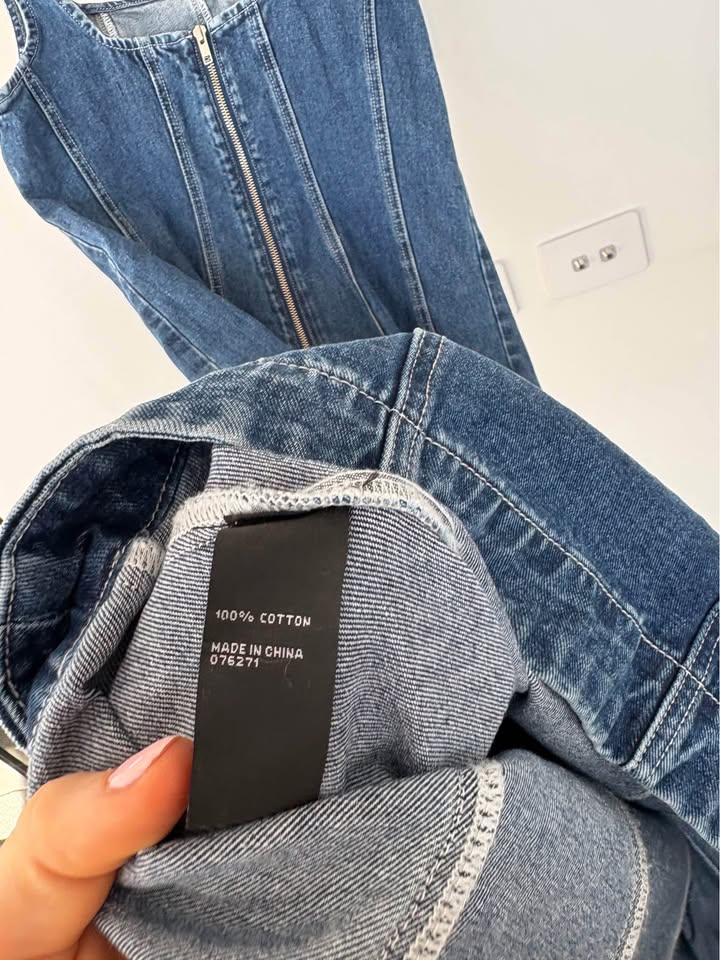 Sportsgirl Denim Dress - size 8