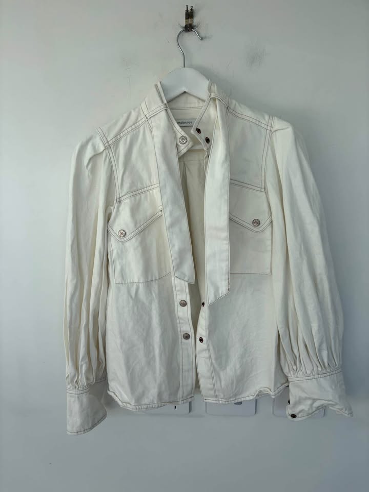 ZIMMERMANN Denim Shirt - size 0