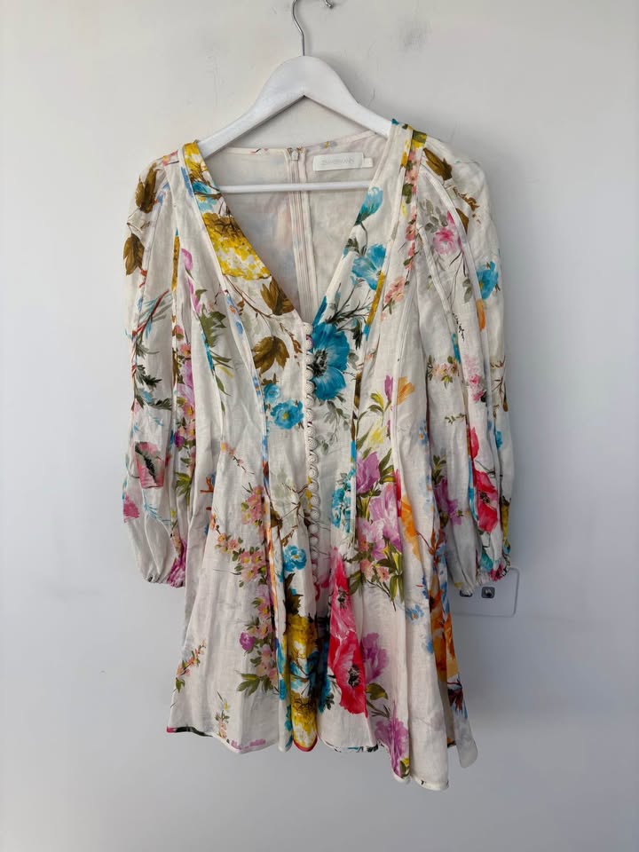 Zimmerman Floral Mini Dress - size 1