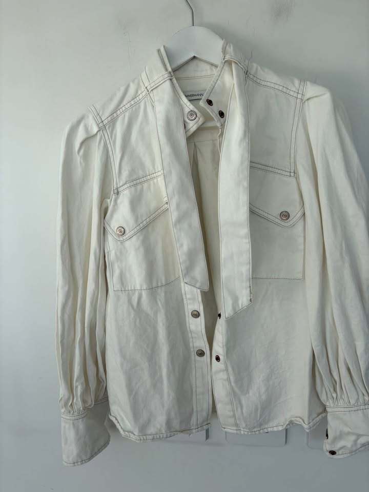 ZIMMERMANN Denim Shirt - size 0