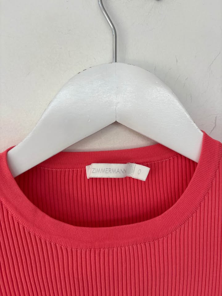 ZIMMERMANN Rib Tee - size 0