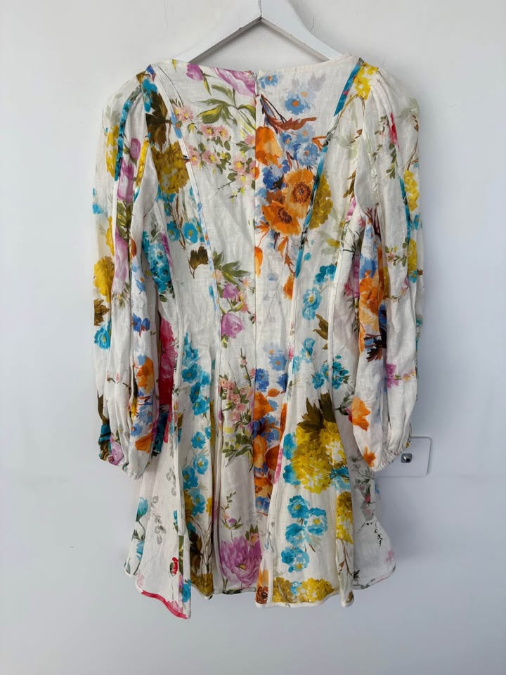 Zimmerman Floral Mini Dress - size 1