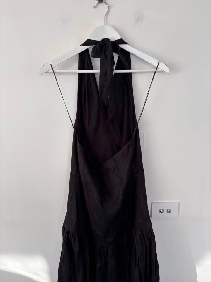 Witchery Linen Maxi Dress - size 12 BNWT