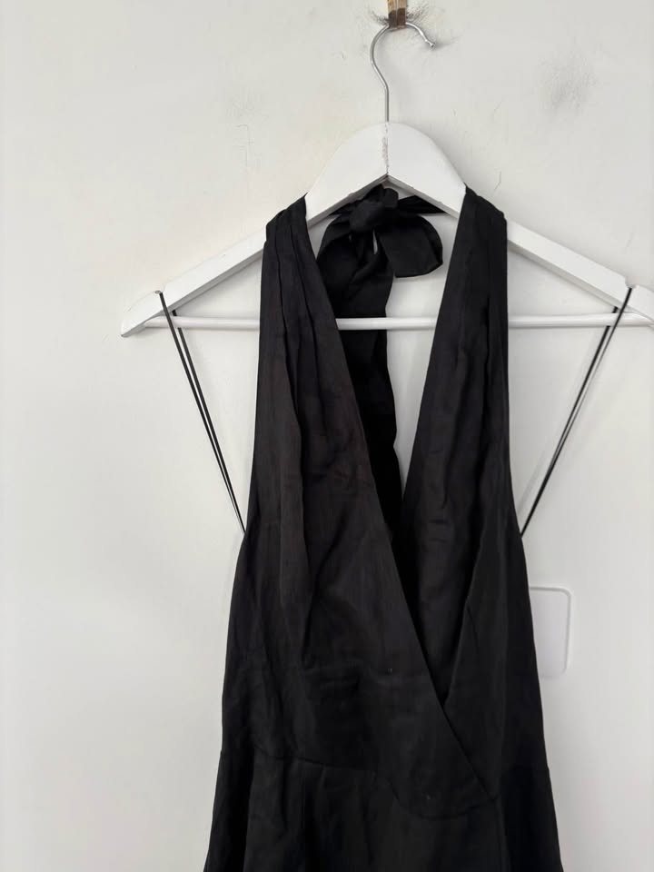 Witchery Linen Maxi Dress - size 12 BNWT