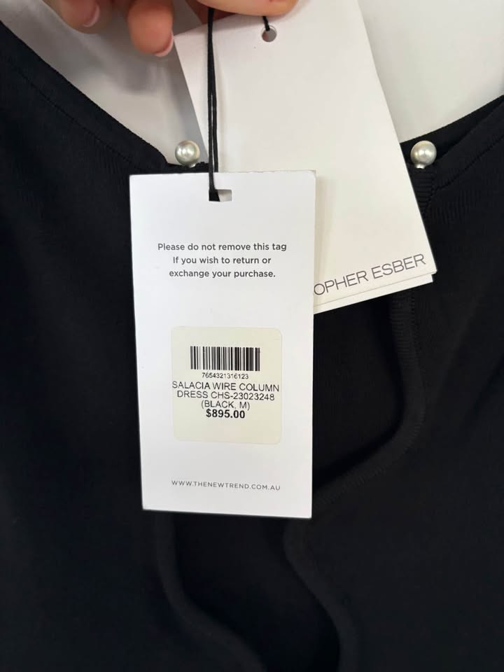 Christopher Esber Maxi Dress - size 10 BNWT