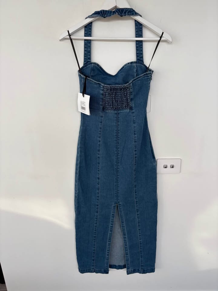 By Johnny Denim Dress - size 6 BNWT
