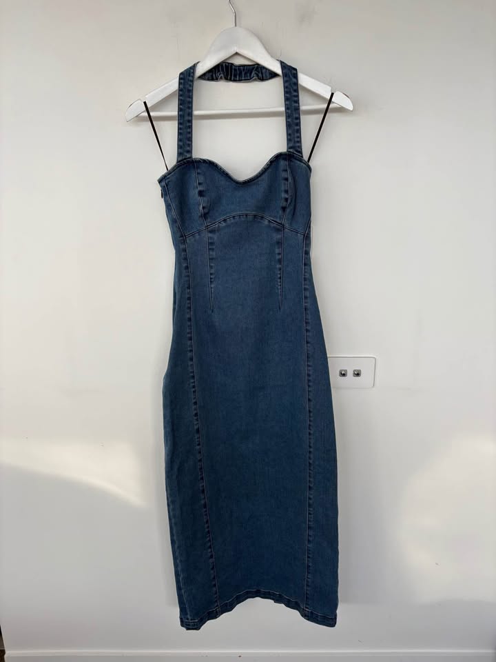 By Johnny Denim Dress - size 6 BNWT