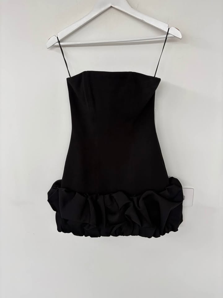 Misha Black Mini Dress - Size XS