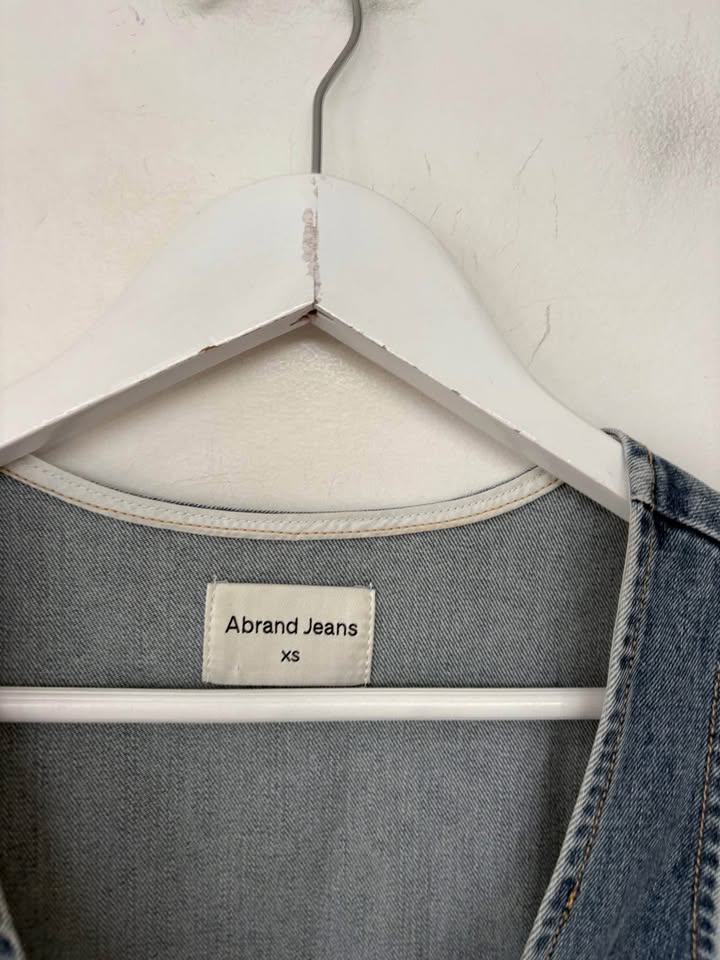 Abrand Jeans Denim Vest - Size XS
