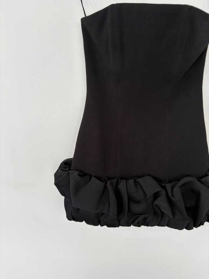 Misha Black Mini Dress - Size XS