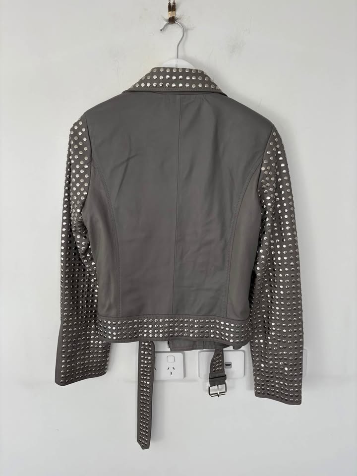 2nd Skin Leather Jacket - Size 10