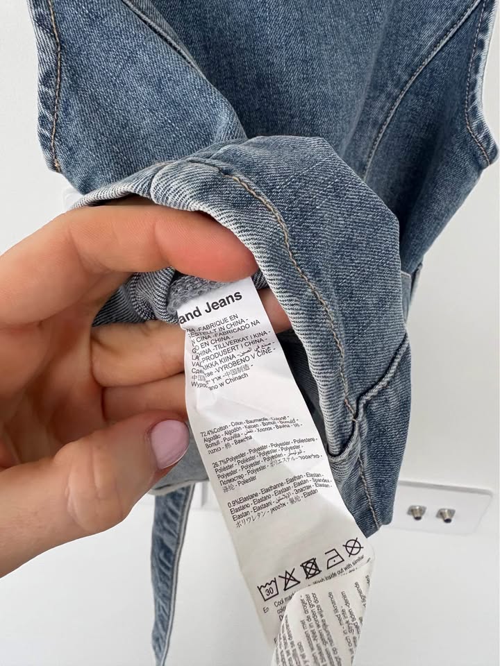 Abrand Jeans Denim Vest - Size XS