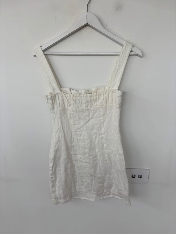 Sir Cream Mini Dress - Size 0