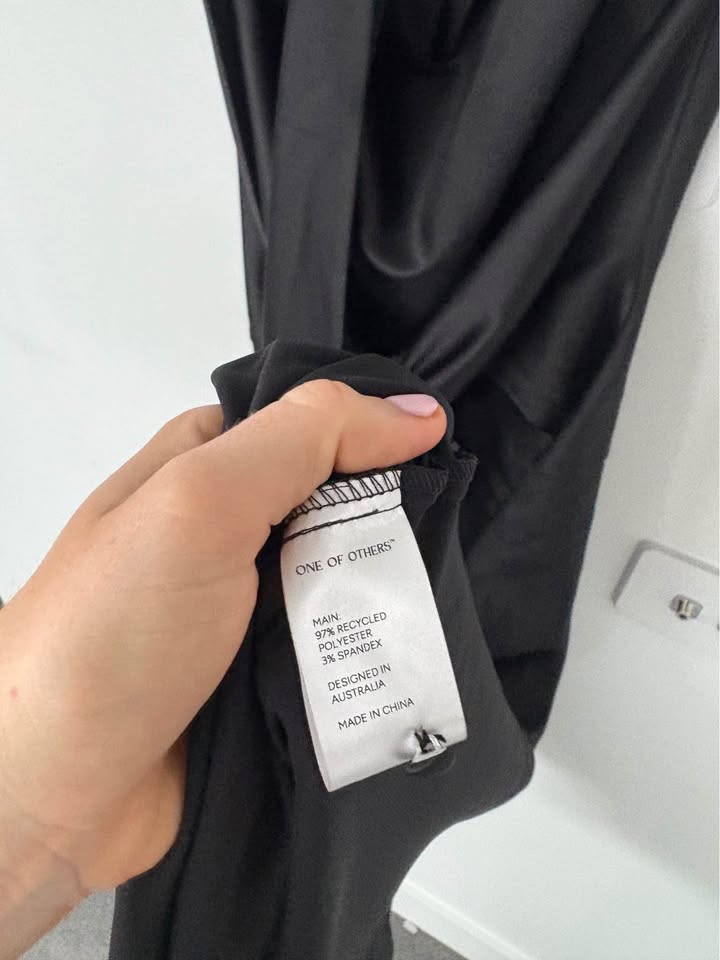 One Of Others Black Maxi Dress - Size 1