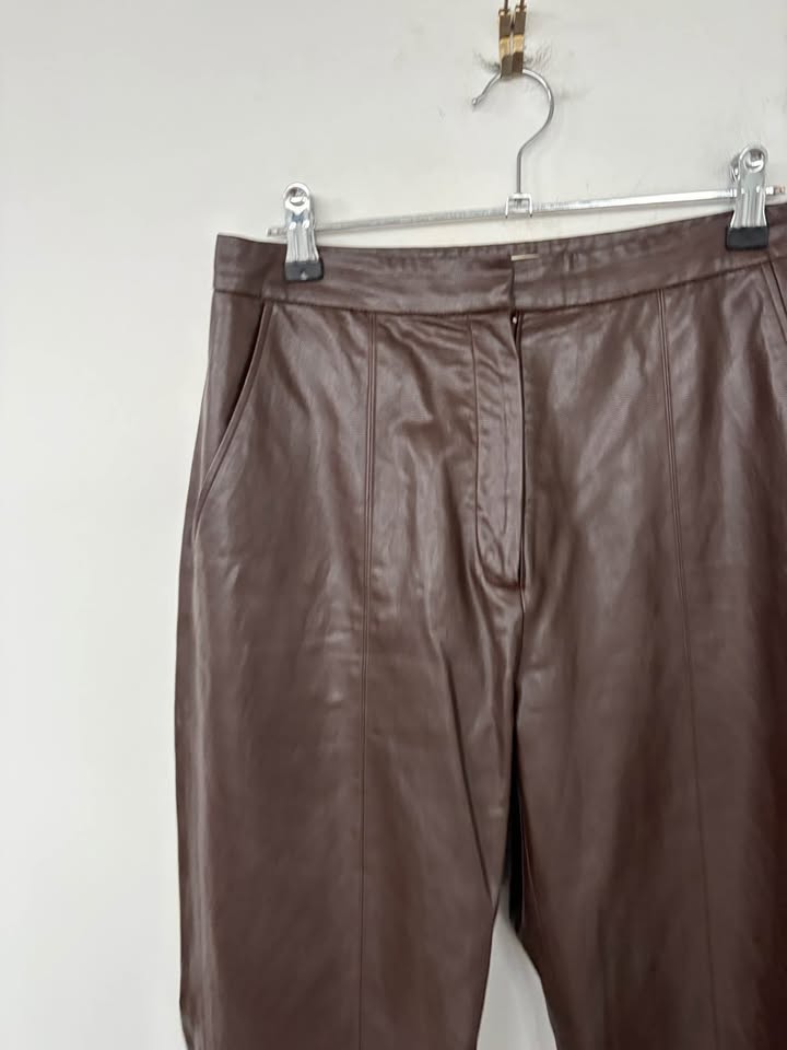 LVIR Faux Leather Pants - Size Small