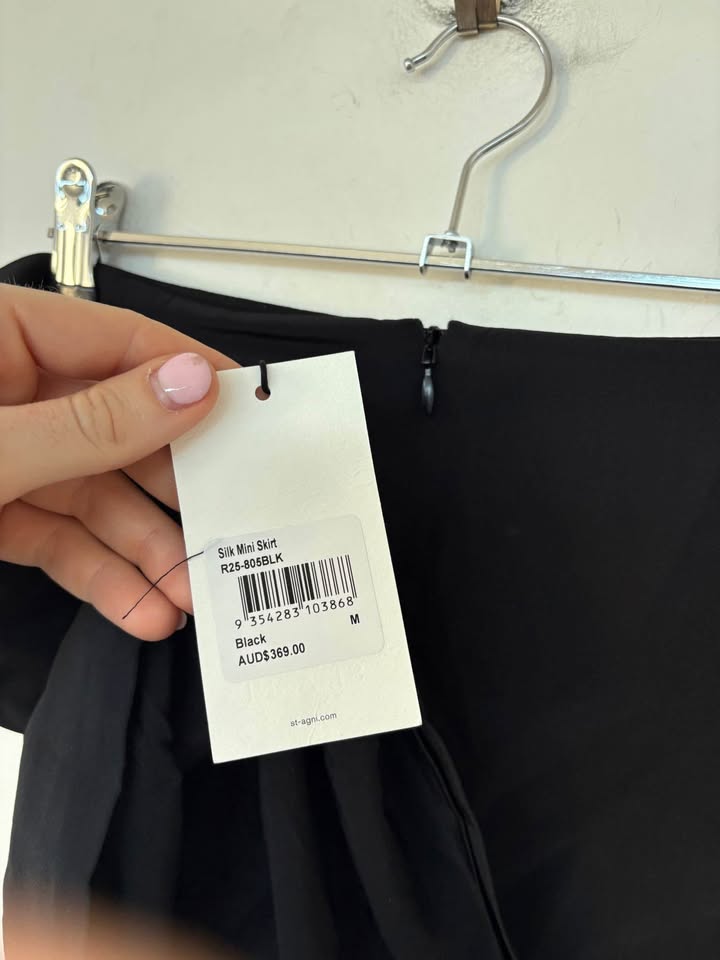 St Agni Silk Skirt - Size Medium