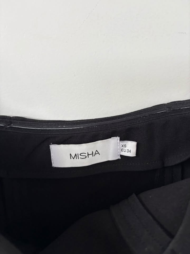 Misha Black Mini Dress - Size XS