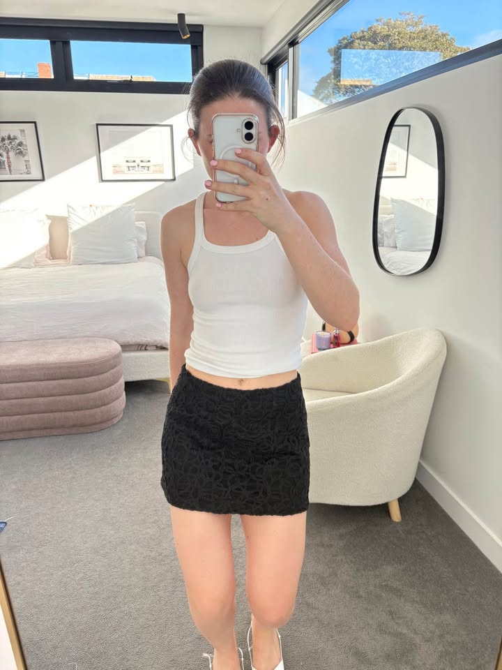 With Harper Lu Mini Skirt - Size XS