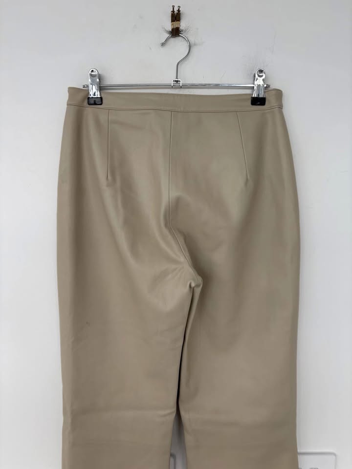 Henne Faux Leather Pants - Size 6