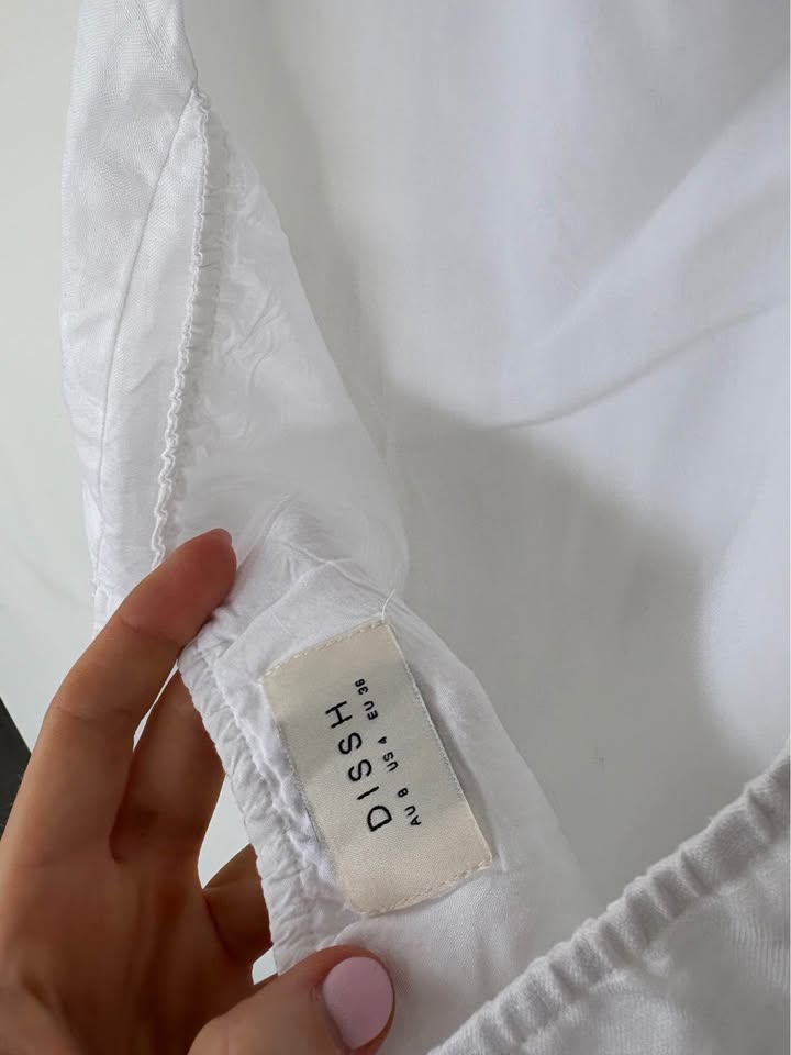 Dissh Linen Top - Size 8