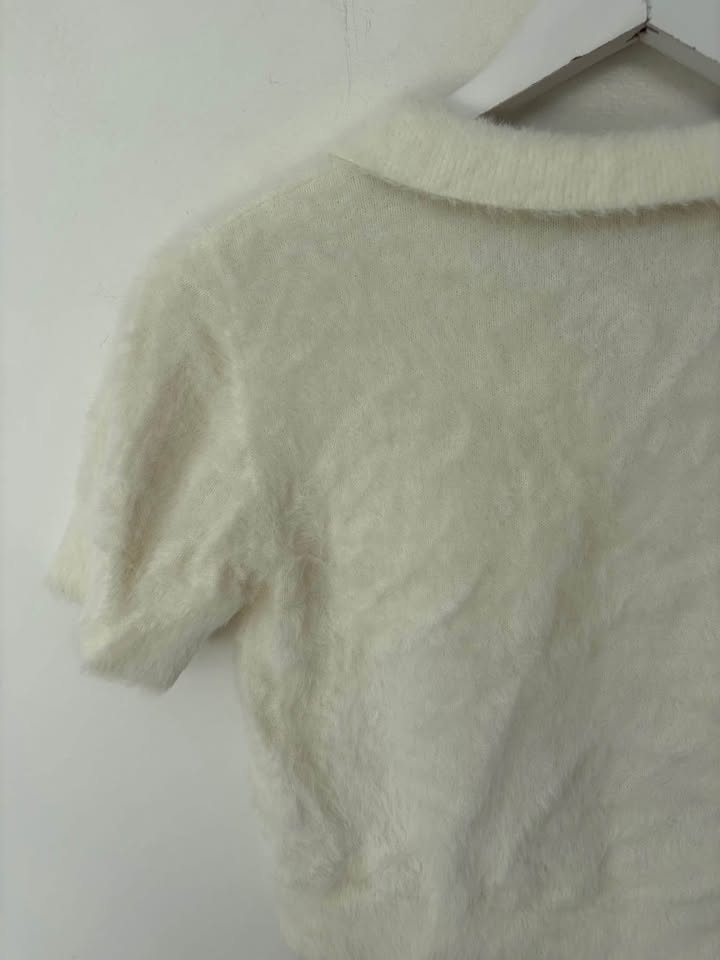Elka Collective Polo Top - Size 8