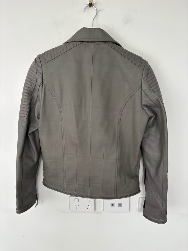 2nd Skin Leather Jacket - Size 10