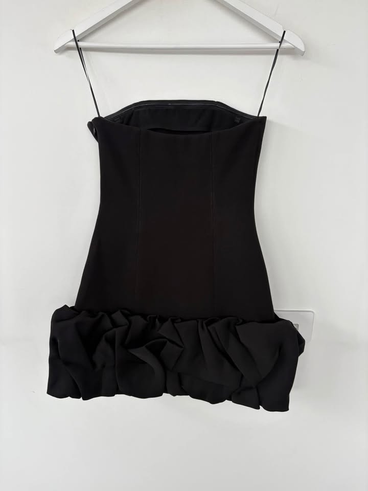 Misha Black Mini Dress - Size XS