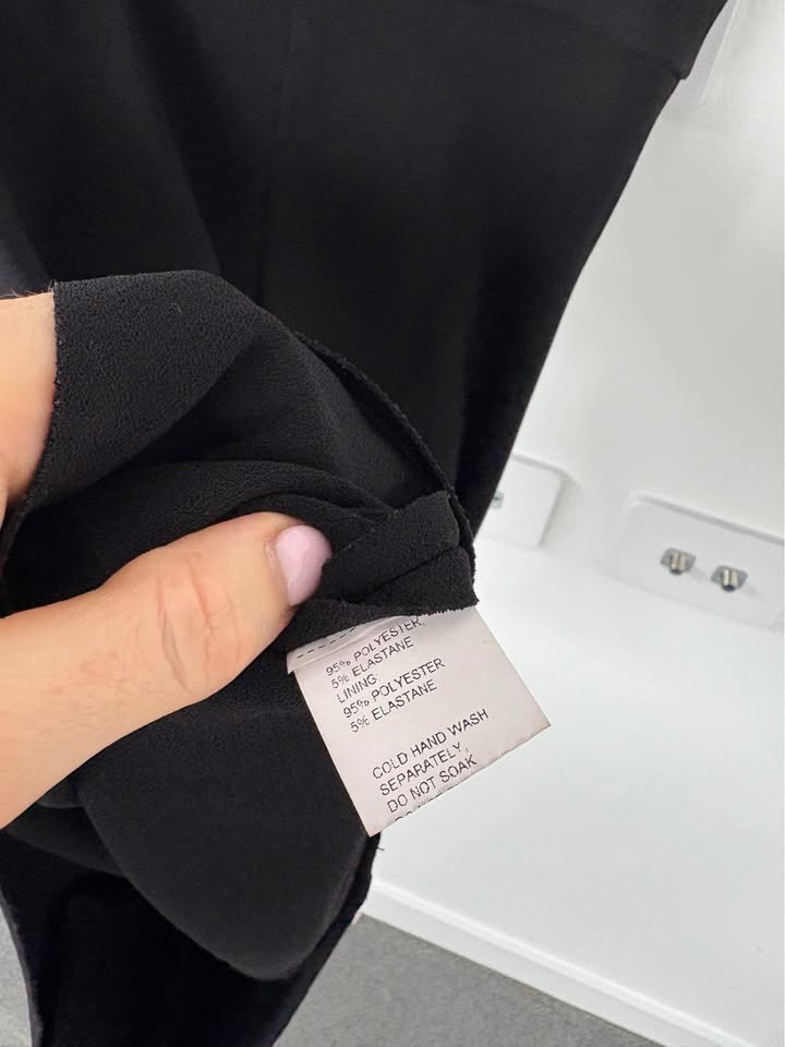 Bec + Bridge Black Mini Dress - Size 6