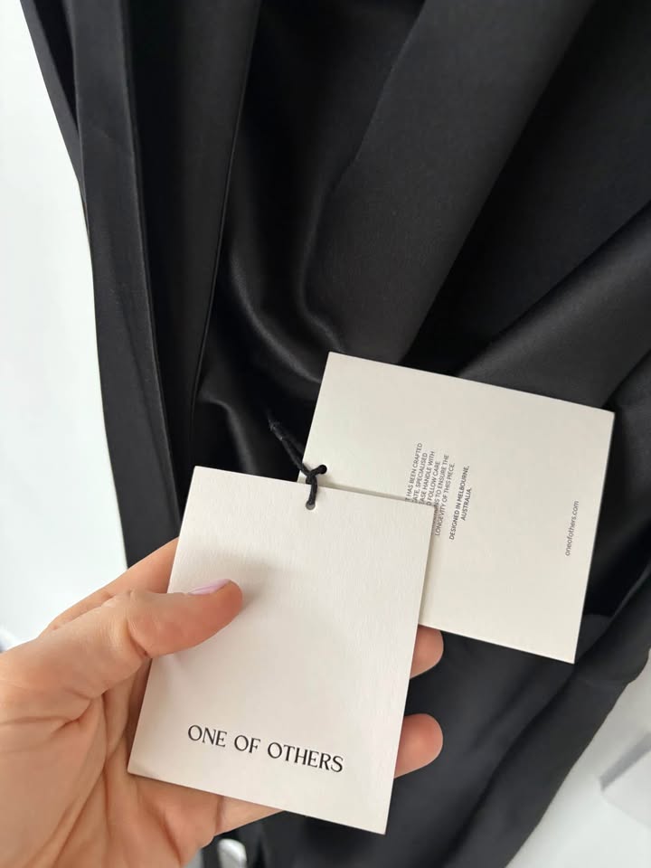 One Of Others Black Maxi Dress - Size 1