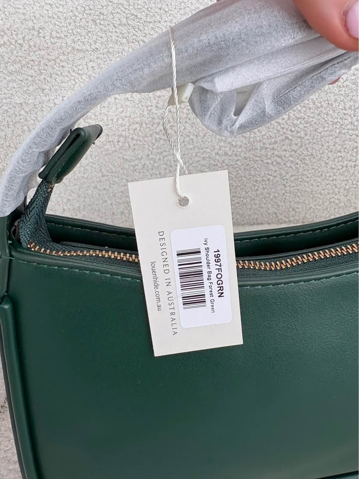 Louenhide Green Leather Bag