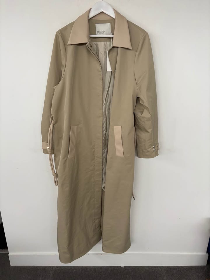 Emerson Studios Trench Coat - Size Medium