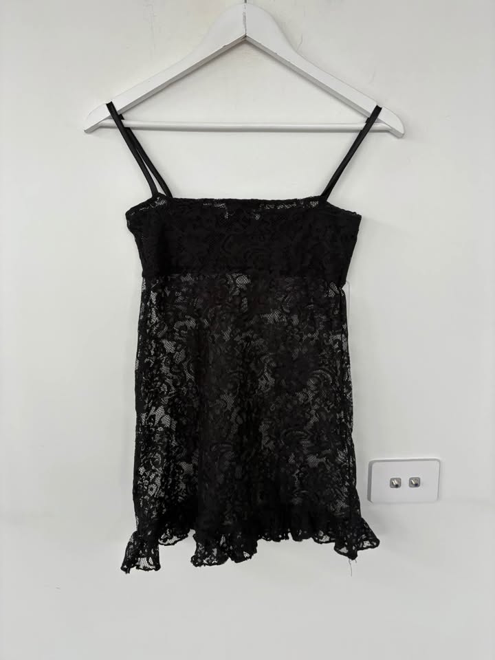 Vesper Studio Vsprco Lace Top - Size Small