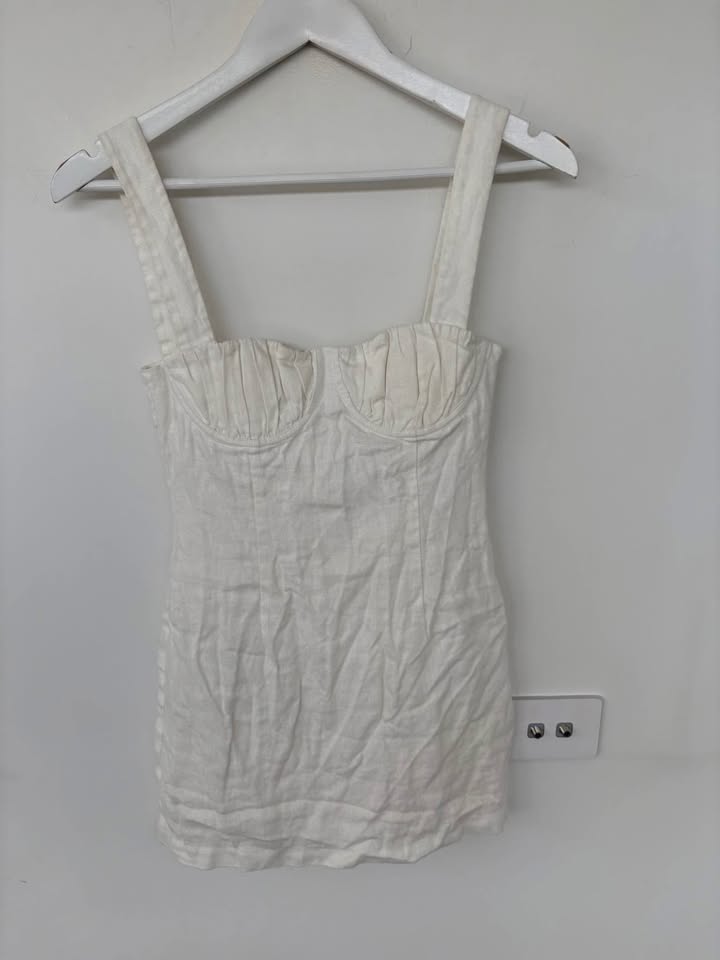 Sir Cream Mini Dress - Size 0