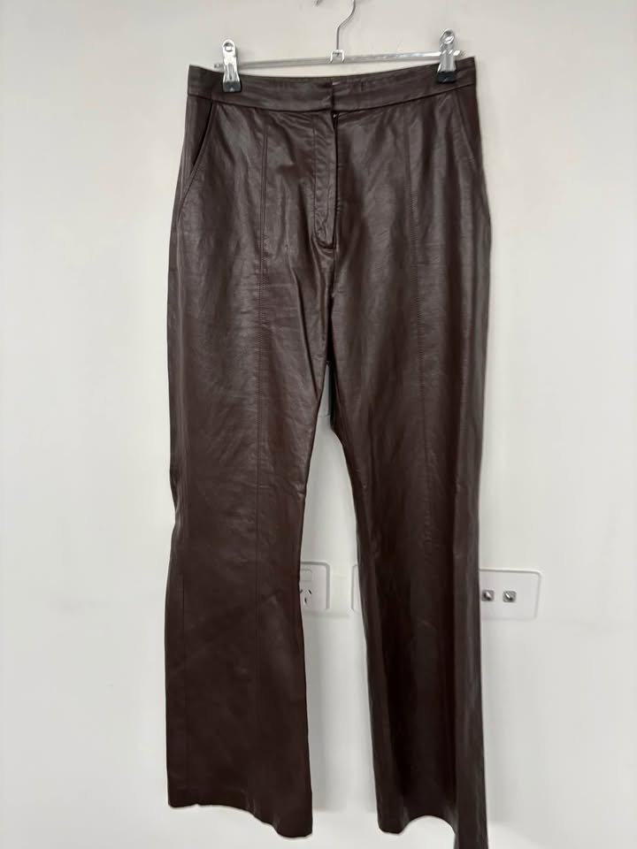 LVIR Faux Leather Pants - Size Small