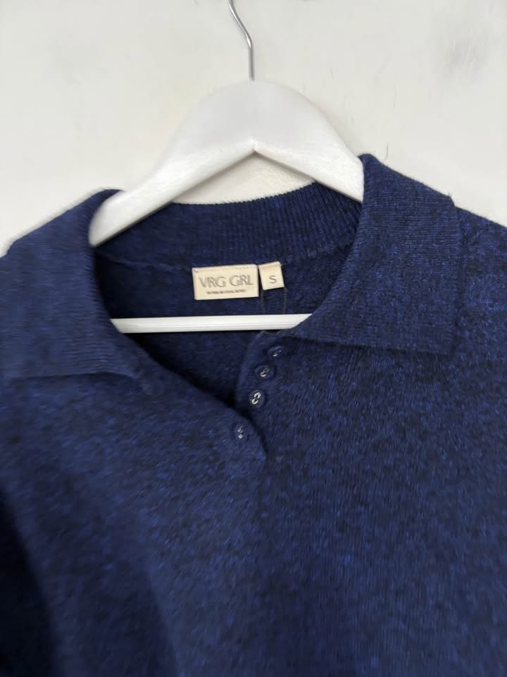 VRG GRL Polo Jumper - Size Small