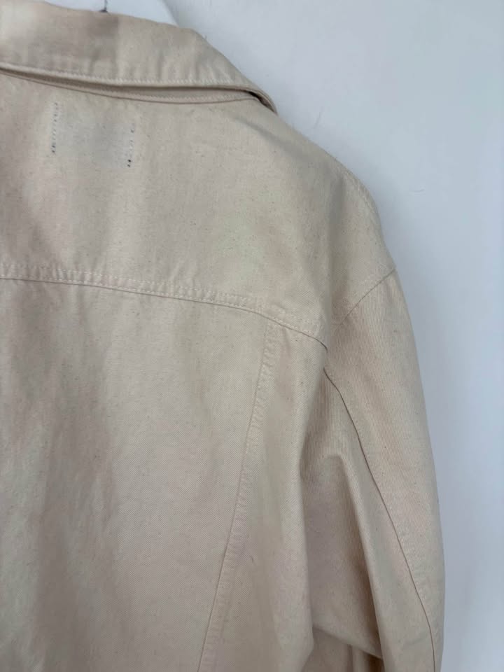 Sir. Cream Denim Jacket - Size Large