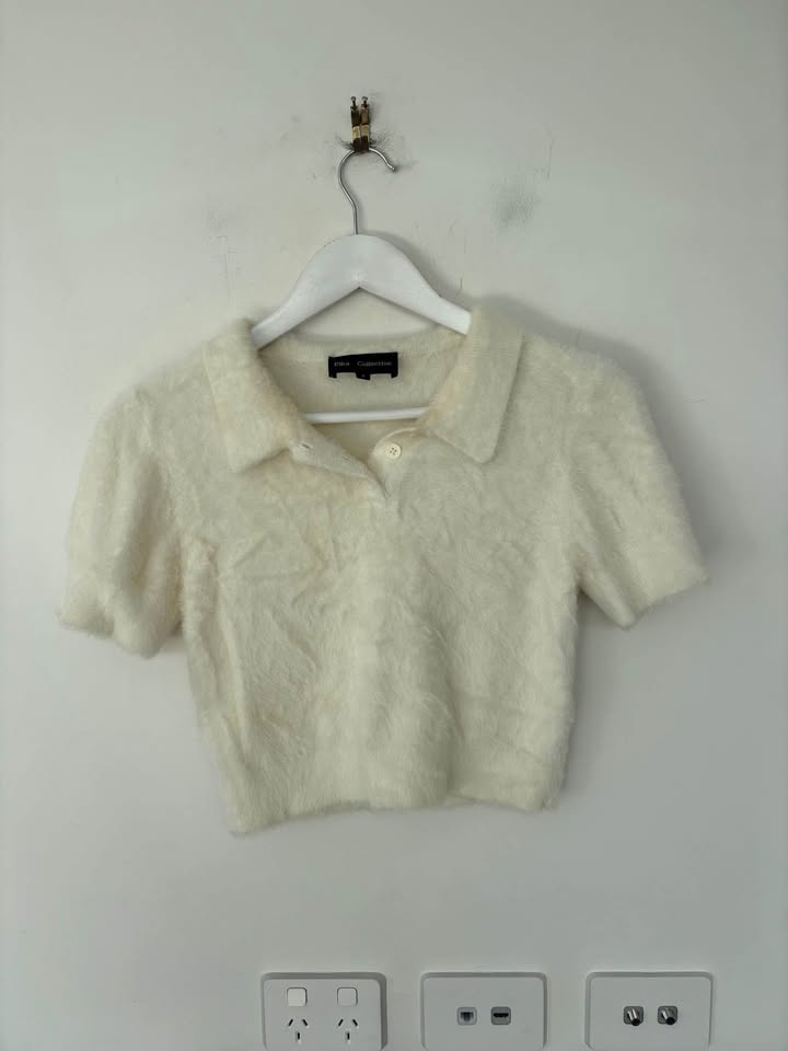 Elka Collective Polo Top - Size 8
